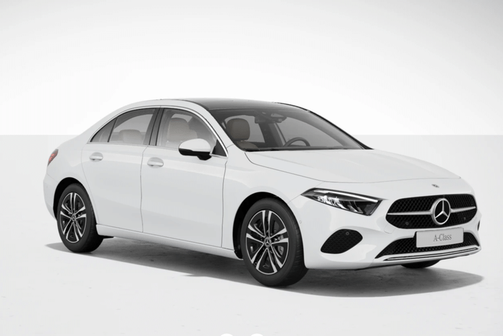 Mercedes Benz A Class Limousine Color Polar White